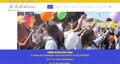 Desktop Screenshot of college-notre-dame.fr